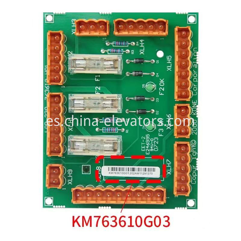 KM763610G03 PCB ASSY LOP-230 for KONE Elevators